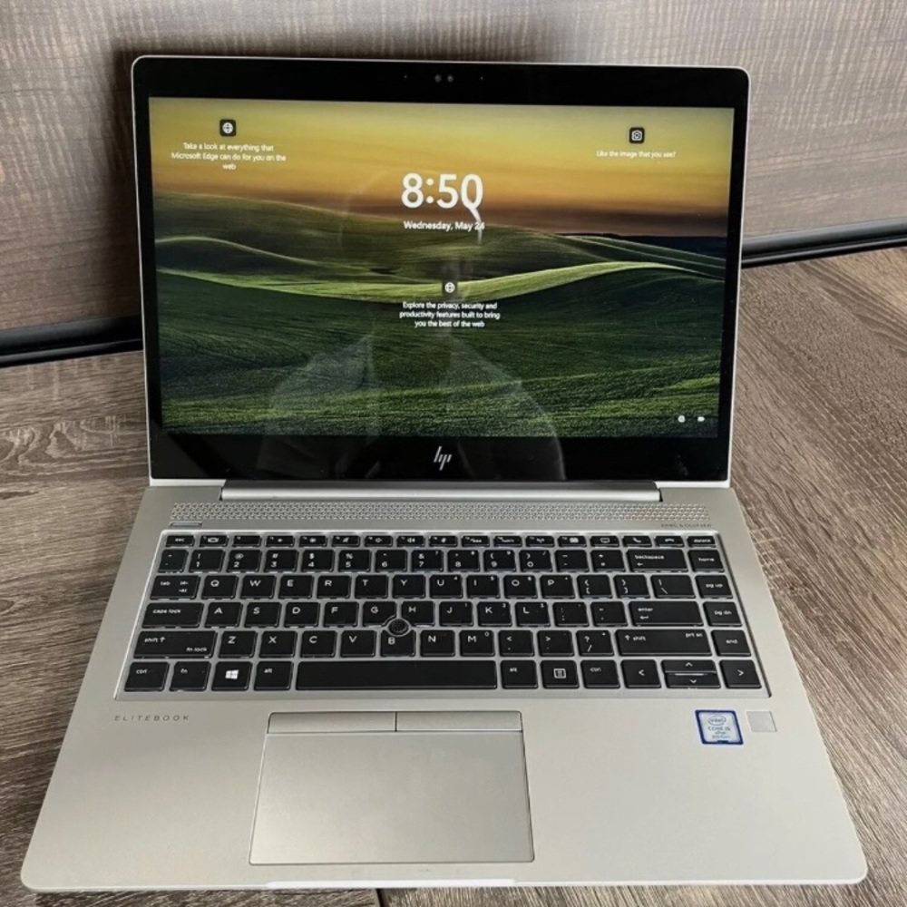 HP EliteBook 840 G5 14" (256GB SSD, Intel Core i5 8th Gen., 1.70GHz, 8GB) Laptop
